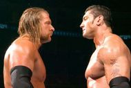 Batista has definitely gotten Triple H's attention now.